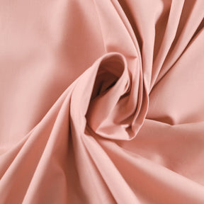 Slumber Plain Easy Care Percale 100% Cotton Peach Blossom Crisp Bed Sheet with Pillow Case