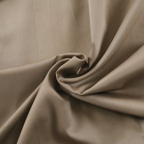 Viola Plain 100% Cotton Sateen Simply Taupe Bed Sheet