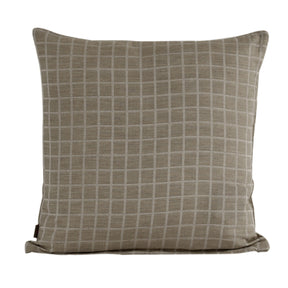 Adore Made With Egyptian Cotton Check And Stripes Cushion Cover