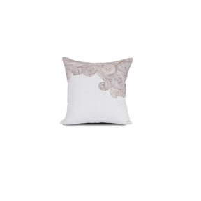 Curve Embroidered Cushion Cover
