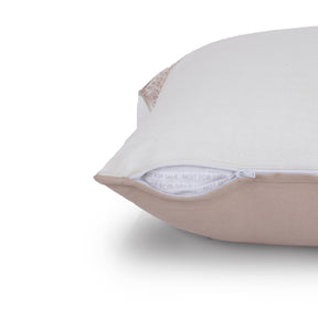 Curve Embroidered Cushion Cover