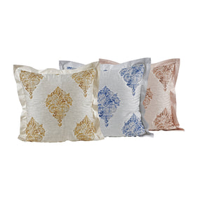 Vintage Printed Dandy Damask Print Cushion Cover Neutral