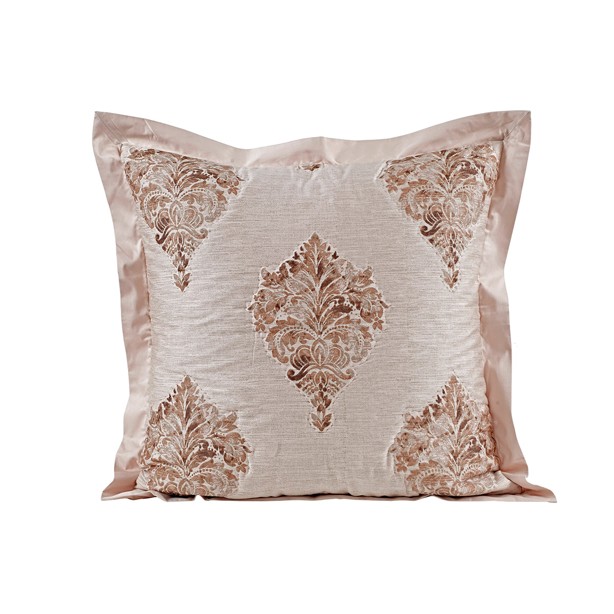 Vintage Printed Dandy Damask Print Cushion Cover Neutral