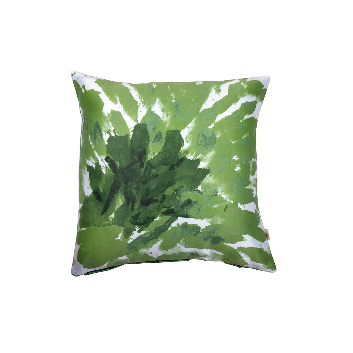 Maspar Printed Flower Burst Cushion Cover Green