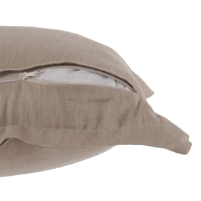 Emmie Made With Egyptian Cotton Solid Textured Cushion Cover