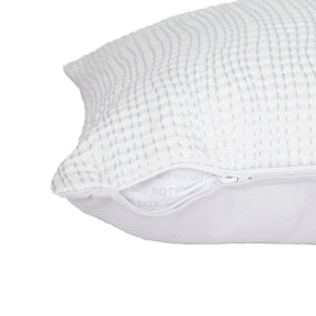 Rice Stitch Embroidered Cushion Cover