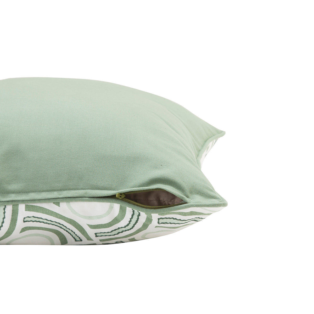 Spherical Wings Printed & Embroidered Cushion Cover