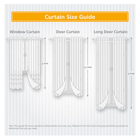 Tewly Tex Solid 2PC Purple Curtain Set