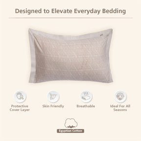 Inner City Made With Egyption Cotton Ultra Soft Blue Pillow Case Set