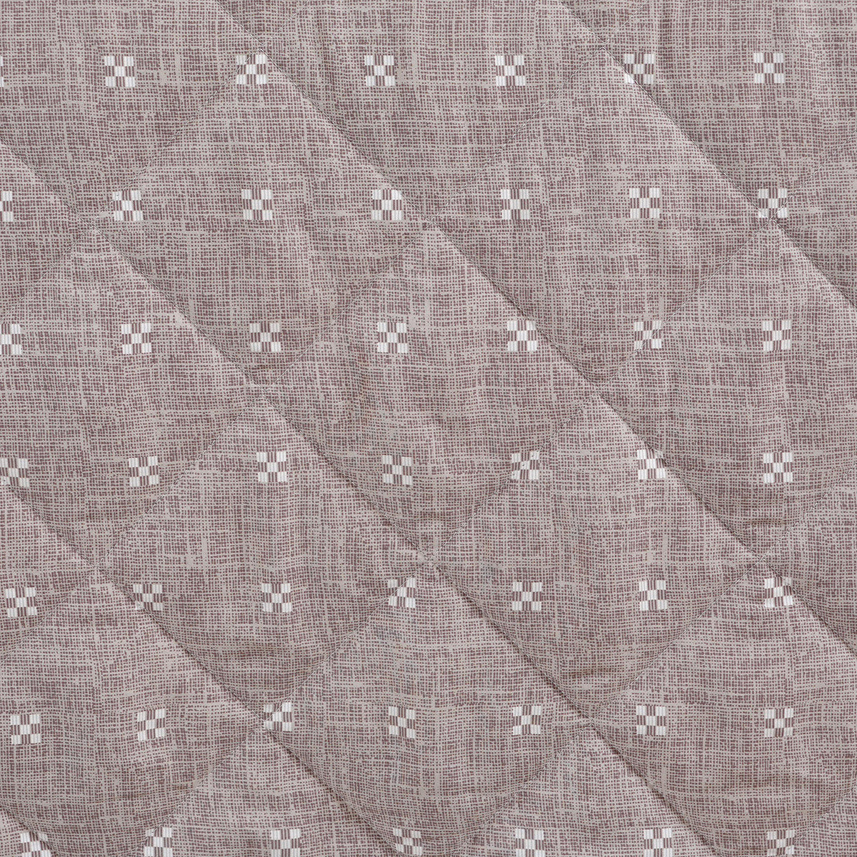 Hermosa Botanic Bloom Artisanal Aura Quilt Brown