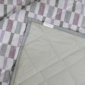 Hermosa Botanic Bloom Tactual Quilt Twilight Green