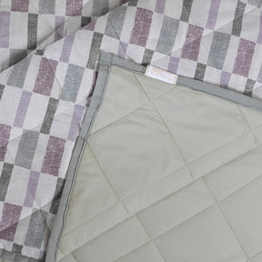 Hermosa Botanic Bloom Tactual 4Pcs Twilight Green Quilt Set