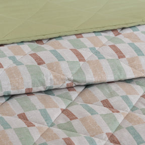 Hermosa Botanic Bloom Tactual Quilt Jadeite