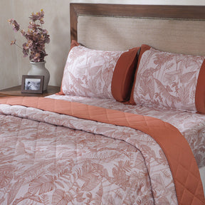Hermosa Botanic Bloom Verlina Quilt Rust