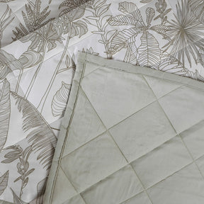 Hermosa Botanic Bloom Verlina Quilt Green
