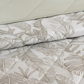 Hermosa Botanic Bloom Verlina Quilt Green