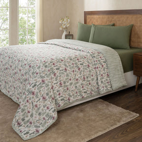 Florian Soft Texrure 100% Cotton Pink Dohar