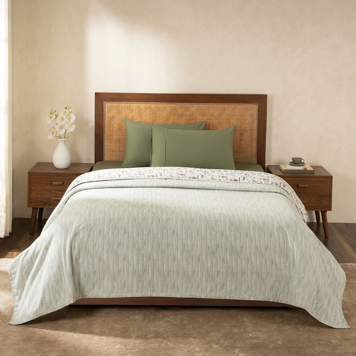 Florian Soft Texrure 100% Cotton Pink Dohar