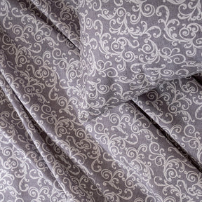 Ornamental Elegance Splendid 100% Cotton Bedsheet with Pillow Case Purple