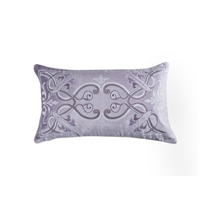 Ornamental Elegance Aurelian Cushion Cover Purple