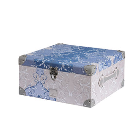 Ornamental Elegance Coronet 8Pcs Duvet Cover Set Blue