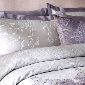 Ornamental Elegance Coronet 8Pcs Duvet Cover Set Purple
