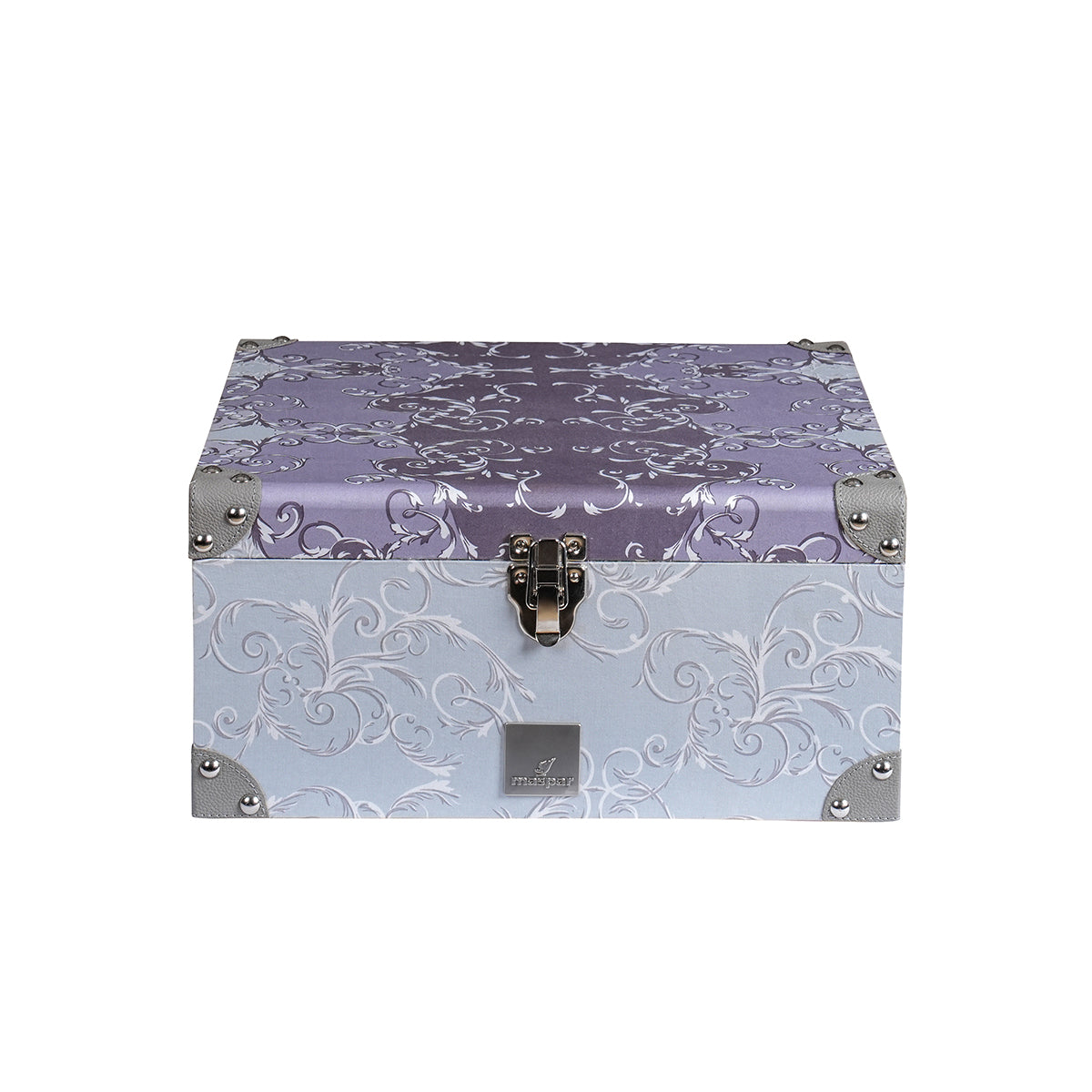 Ornamental Elegance Coronet 8Pcs Duvet Cover Set Purple