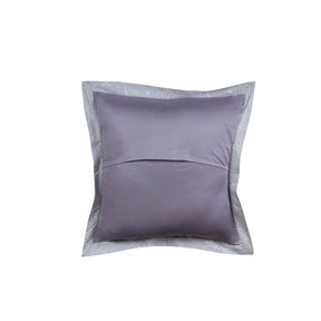 Ornamental Elegance Coronet 100% Cotton Pillow Case Euro Set Purple