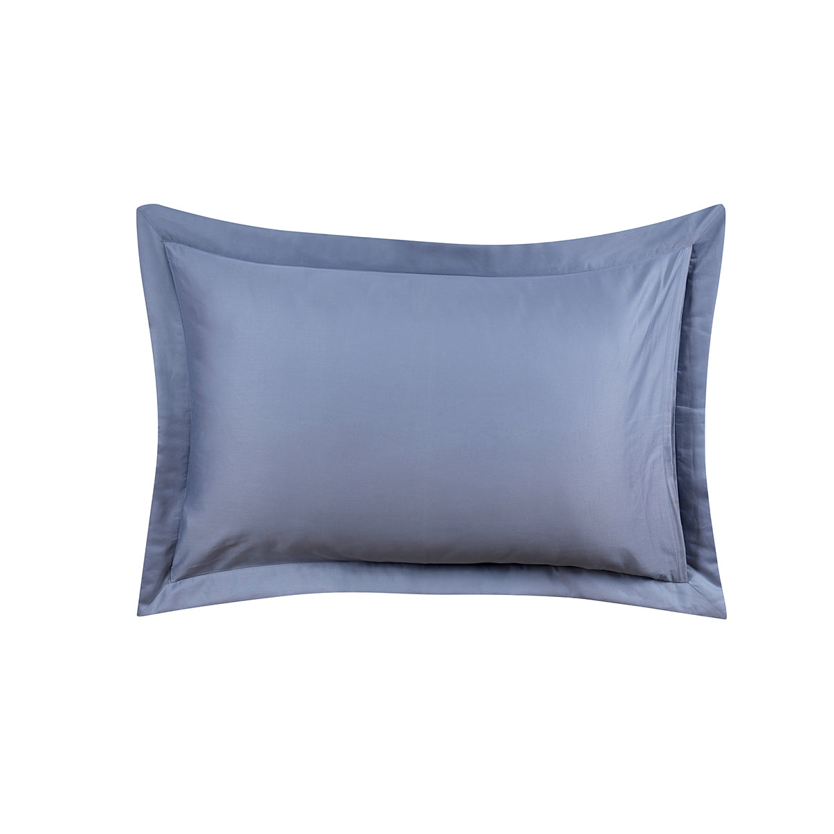 Ornamental Elegance Arabelle Fabric-100% Cotton, Filling-100% Polyester Pillow Sham Set Blue