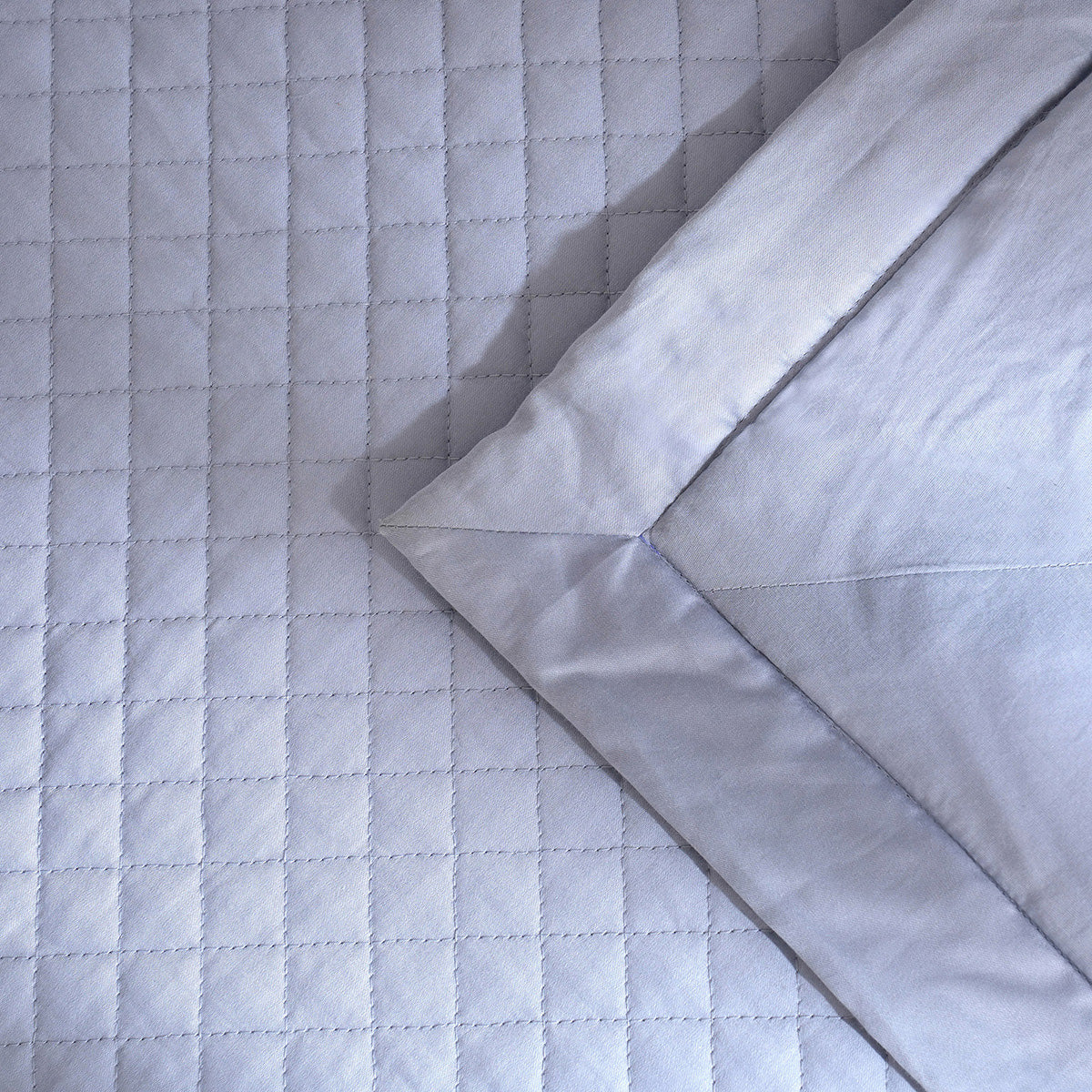 Ornamental Elegance Splendid Quilt/Quilted Bed Cover Blue