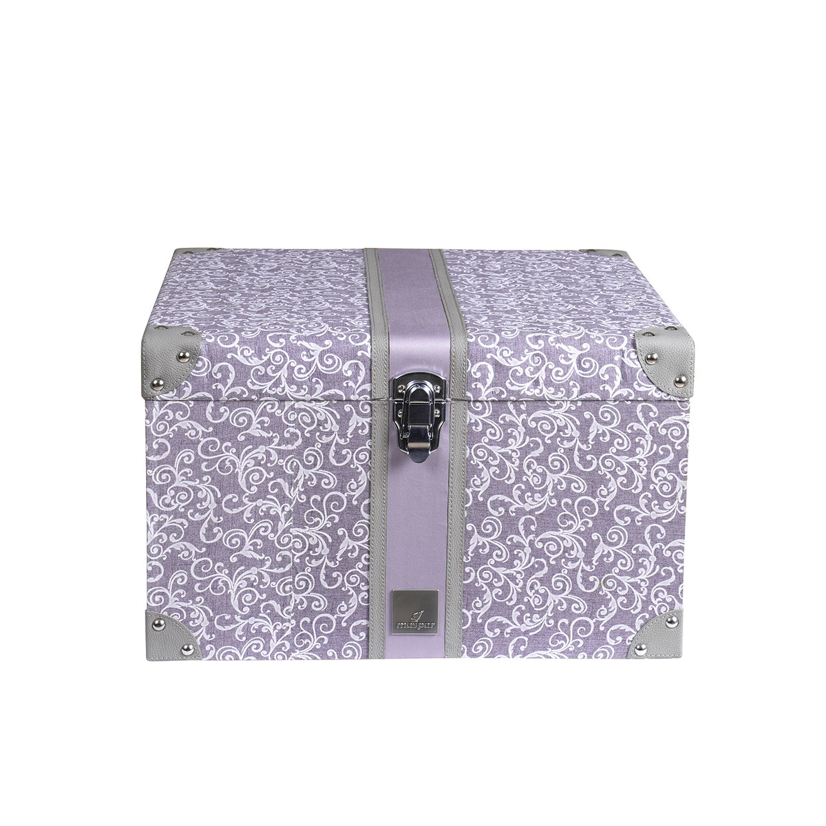 Ornamental Elegance Splendid 100% Cotton 8Pcs Quilt/Qulited Bed Cover Set Purple