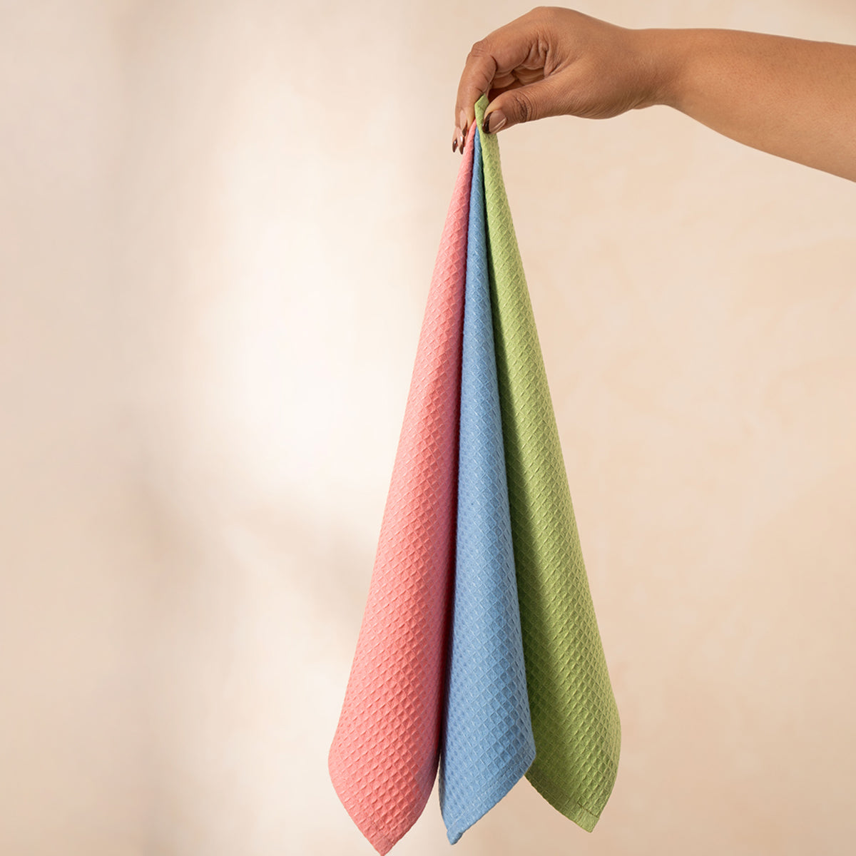 Catalina 100% Cotton Towel Set 30X30 CM Multi Color