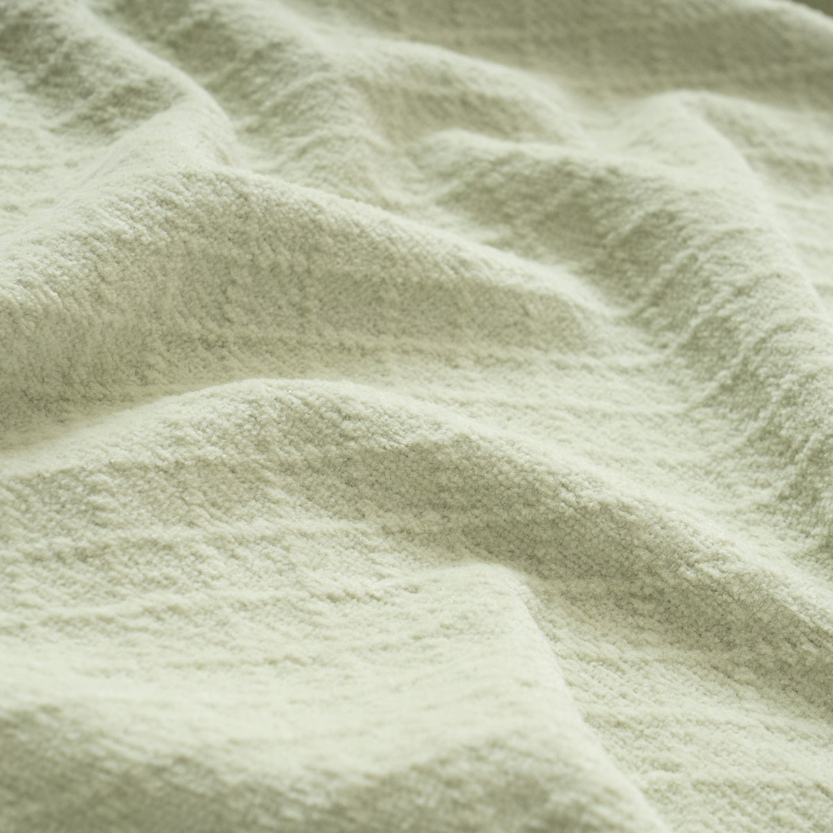 Blaize 100% Cotton Solid Weave Green Bed Cover