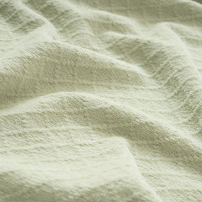Blaize 100% Cotton Solid Weave Green Bed Cover