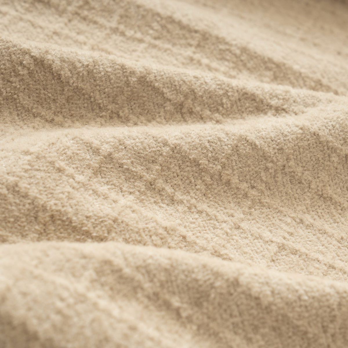 Blaize 100% Cotton Solid Weave Beige Bed Cover