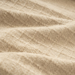 Blaize 100% Cotton Solid Weave Beige Bed Cover