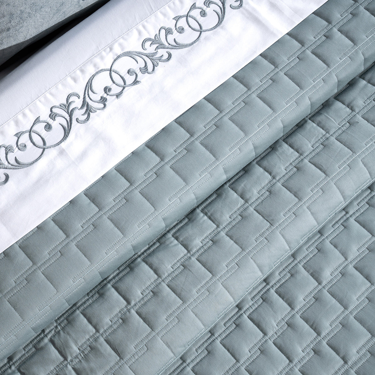 Chester Luxica Arona 11Pc Quilt/Quilted Bed Cover Set