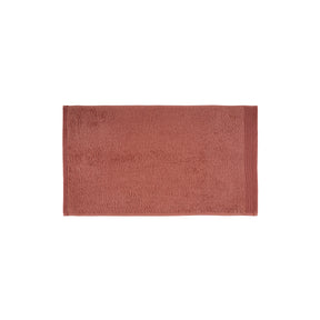 Embedded Stripe Antimicrobial Antifungal Super Absorbent & Soft Light Mahogany Towel