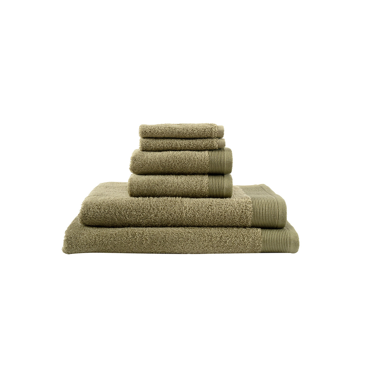 Embedded Stripe Antimicrobial Antifungal Super Absorbent & Soft Dried Herb Towel