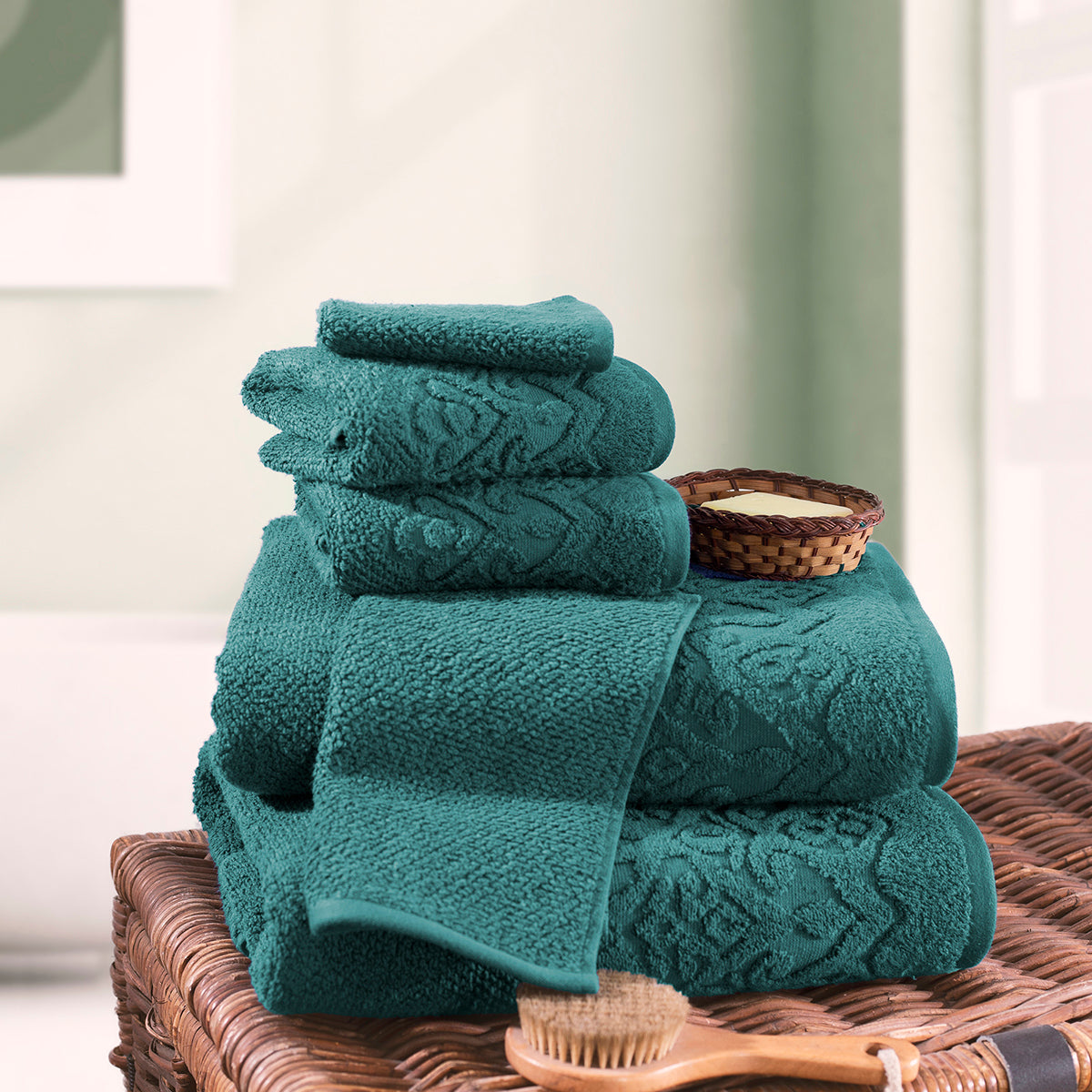 Windsor Antimicrobial Antifungal Zero Twist Fluffy Luxurious North Sea Towel