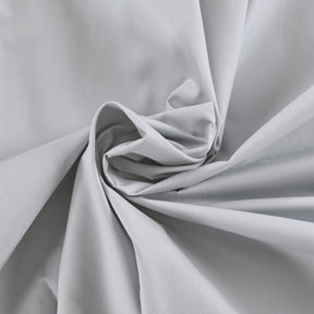 Slumber Plain Easy Care Percale 100% Cotton Tracing Grey Crisp Bed Sheet