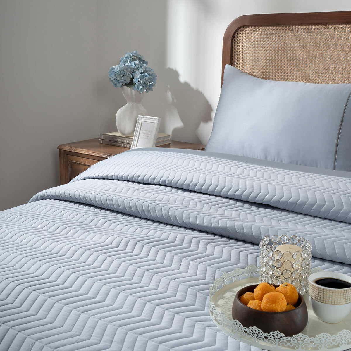 Colorart Penelope AC Quilt Set/Quilted Bed Cover Set/Comforter Plein Air