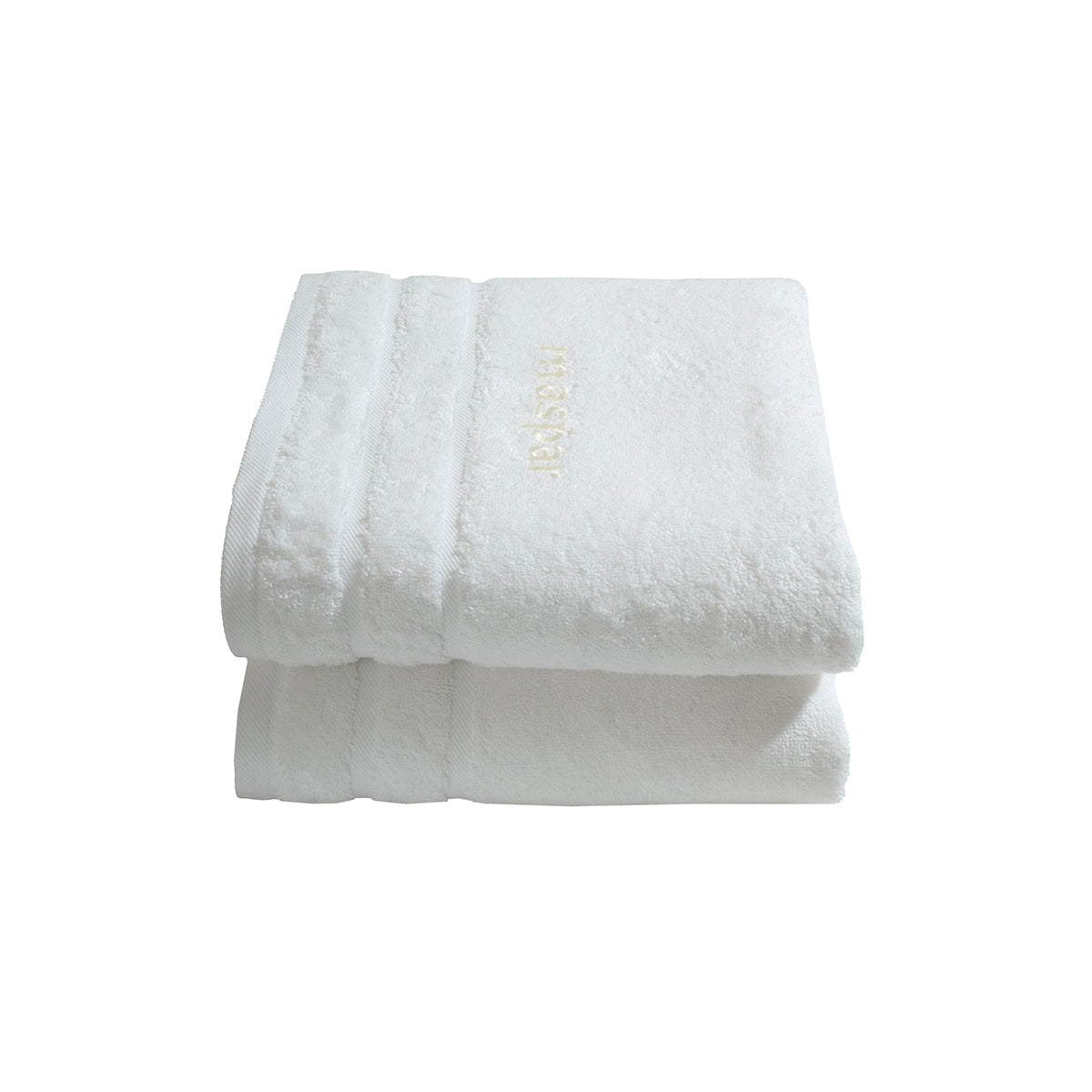 Bamboo 6PC Towel Set Extra Luxury and Super Softness with anti lint treatment Serene Haven Amor White