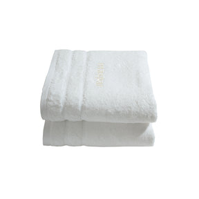 Bamboo 6PC Towel Set Extra Luxury and Super Softness with anti lint treatment Serene Haven Amor White