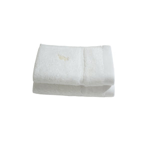 Bamboo 6PC Towel Set Extra Luxury and Super Softness with anti lint treatment Serene Haven Amor White