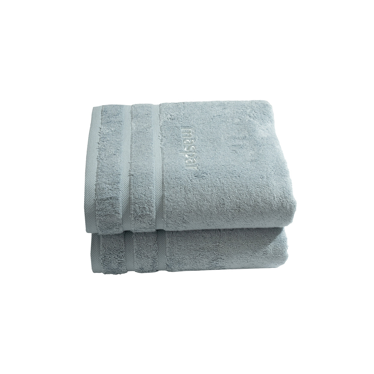 Bamboo 6PC Towel Set Extra Luxury and Super Softness with anti lint treatment Serene Haven Amor Blue