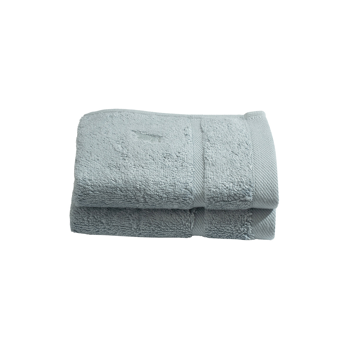 Bamboo 6PC Towel Set Extra Luxury and Super Softness with anti lint treatment Serene Haven Amor Blue