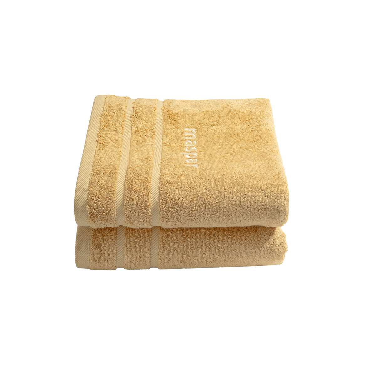 Bamboo 6PC Towel Set Extra Luxury and Super Softness with anti lint treatment Serene Haven Amor Yellow