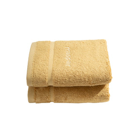 Bamboo 6PC Towel Set Extra Luxury and Super Softness with anti lint treatment Serene Haven Amor Yellow