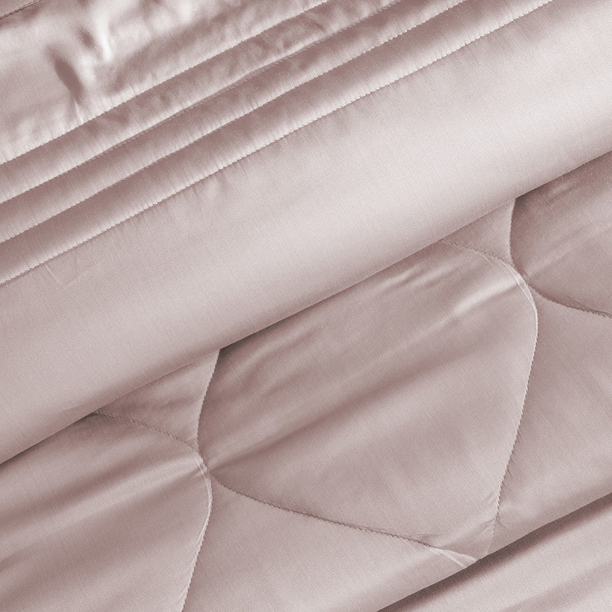 Fabric 100% Tencel™ Super Soft Quilt/Quilted Bed Cover Serene Haven Noemi Pink
